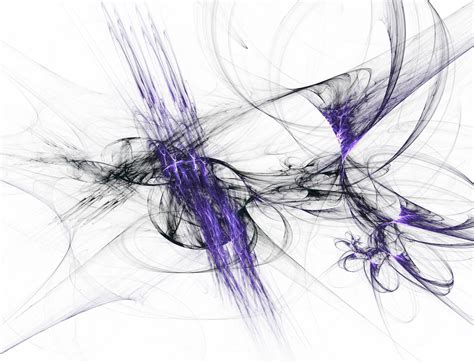 Black And Purple Abstract Wallpaper Abstract Fractal