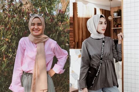 5 Tutorial Hijab Pashmina Ala Selebgram Hijabers Yang Kekinian Stylo