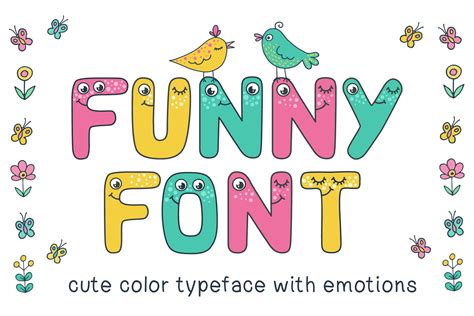 Funny Font Stunning Display Fonts Creative Market