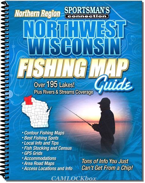 Sportsmans Connection Fishing Map Guide Northern Regionnorthwest