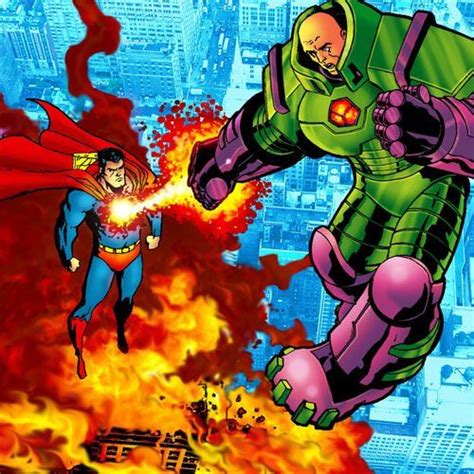 Superman Vs Lex Luthor By Jorge Lucas Dc Comics Artwork Lex Luthor