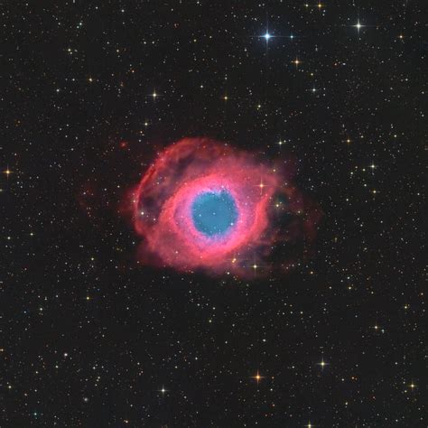 Ngc 7293 The Helix Nebula Bart Delsaert Astrophotography