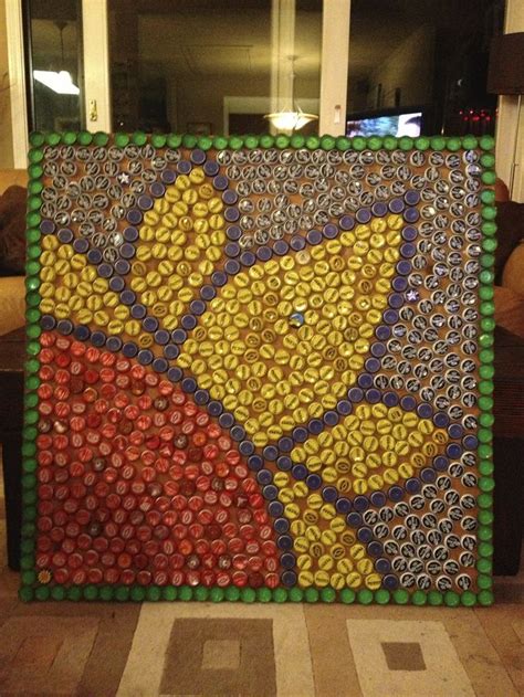 148 Best Plastic Bottle Cap Crafts Images On Pinterest Bottle Cap Art