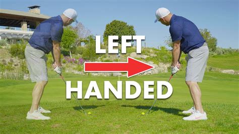Golf Pro Playing Left Handed Pro Vs Amateur Youtube