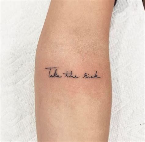 20 Beautiful Cursive Quote Tattoos With Meaning K
