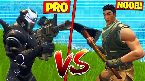 Can A Noob Kill A Pro In Fortnite Battle Royale Youtube