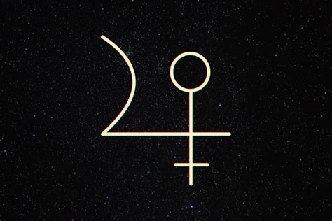 This Symbol Is A Combination Of Venus And Jupiter On A Birth Chart