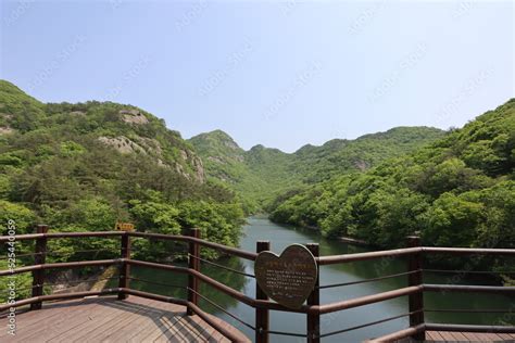 한국의 산과 계곡부안 변산반도 국립공원 직소보 전망대 Stock 写真 Adobe Stock