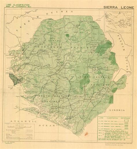 Sierra Leone Land Classification Based On Topography Only 459