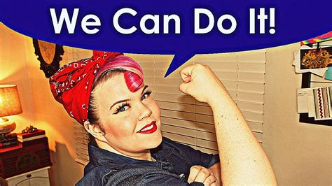 Rosie The Riveter Costume Hair Tutorial