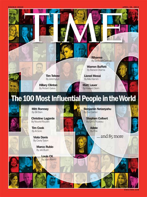 Times 100 ‘most Influential People In The World List Includes Obama Pippa Tebow Kim Lin Lauer