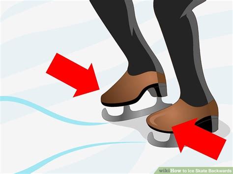 And then swing yourself at 180 degrees. 3 Ways to Ice Skate Backwards - wikiHow