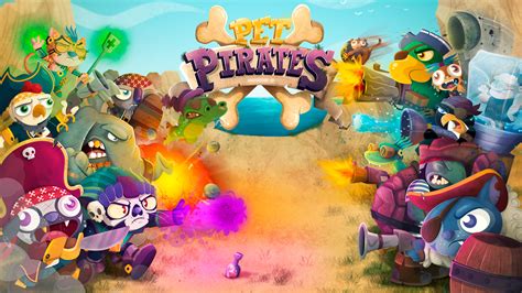 Pet Pirates Game Splash Screen Behance