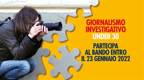 Giornalismo Investigativo Aperto Il Bando Del Premio Morrione Per Under 30 Ordine Dei Giornalisti