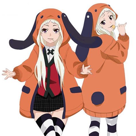 Stock Anime Kakegurui Figure Yomotsuki Runa Orange Rabbit