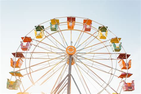 Free Images Summer Ferris Wheel Carnival Amusement Park Leisure