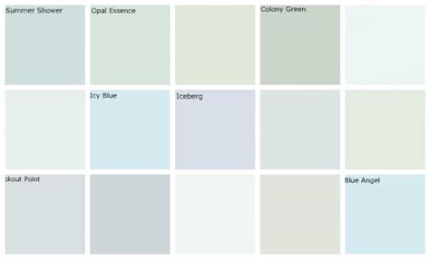 Maybe you would like to learn more about one of these? Light blue paint colors: Designers' favorites | Top row ...