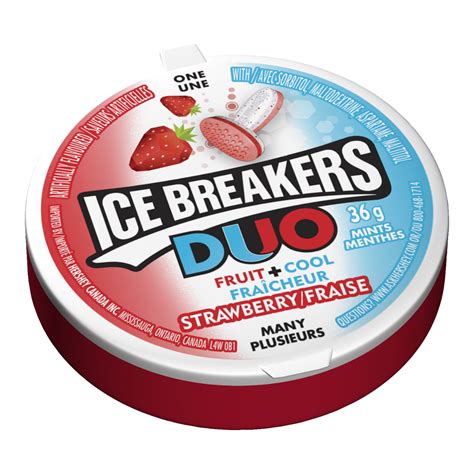 The Hershey Company Ice Breakers Duos Strawberry