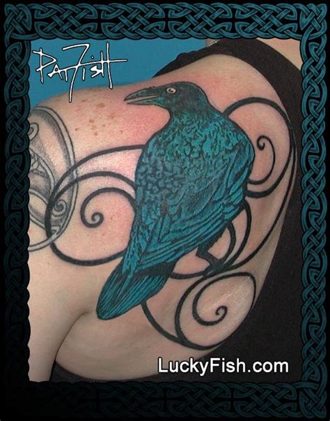 Raven Tattoos The Mystique Of Inking The Enigmatic Bird — Luckyfish