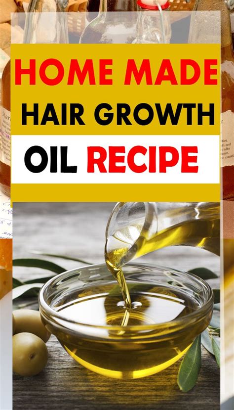 Homemade Hair Growth Oil Diy Scalp Treatment For Hair Growth