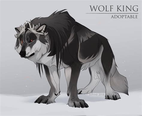 Wolf King Adoptable Closed By Kipine On Deviantart