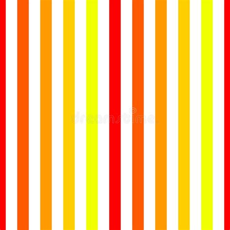 Seamless Pattern Stripe Colorful Red Brown Onange And Yellow Pastel