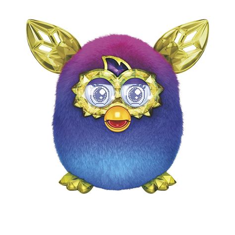 Furby Boom Crystal Series Purple Jouet Jeu Jouet Peluche