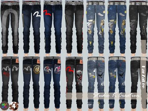 Sims 4 Ccs The Best Jeans For Kids By Karzalee Sims 4 Cc Kids