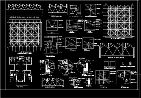 Space Frame Section Ubicaciondepersonascdmxgobmx