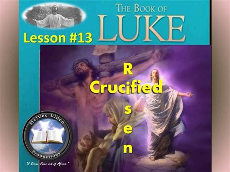 Sabbath School Lesson 13 Crucified And Risen Youtube