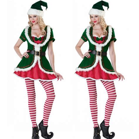 Popular Christmas Elf Costumes Buy Cheap Christmas Elf Costumes Lots