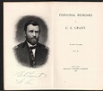 Personal Memoirs of U.S. Grant by Ulysses S. Grant - First Edition ...