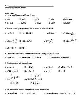 All worksheets created with infinite precalculus. 34 Precalculus Symmetry Worksheet Answers - Worksheet ...