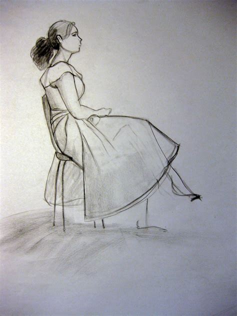 Human Figure Sketch With Clothes ~ Clothes Figure Drawing Class Awake