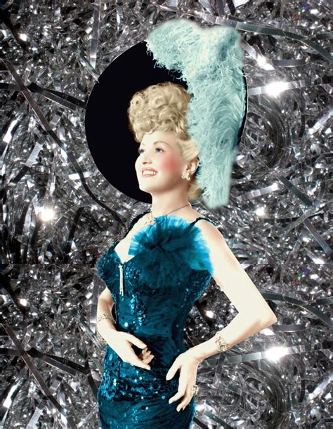 Betty Grable Color By Brendajm Copyright 2018 Betty Grable Color