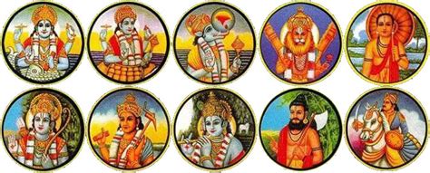 Dashavatar 10 Avatars Of Hindu God Lord Vishnu