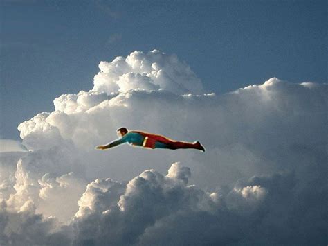Look Up In The Sky Its Superman Flying In The Opening Credits Of The