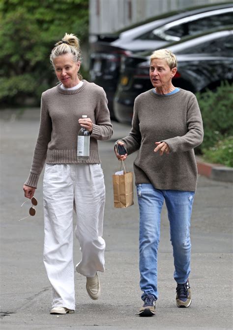 Ellen Degeneres And Portia De Rossi Take Photos Of Each Other In Santa Barbara 06162023