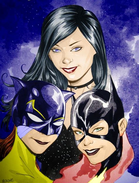 Donna Troy Batgirl And Hellcat By Mike Mckone In Mark Dominic S Donna