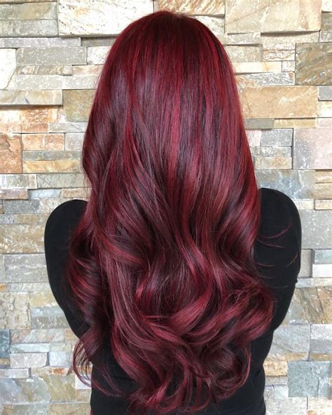 red balayage hair colors 19 hottest examples for 2019