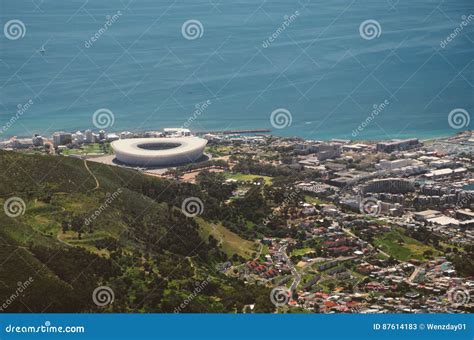 Cape Town Stadium Stock Image Image Of South Town View 87614183