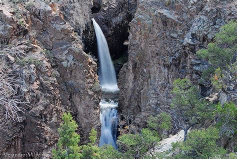 That Is Called Nambe Falls Or Namé Falls Located On The Back Of Sangre