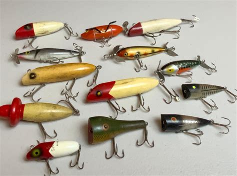 Lot Antique Fishing Lures