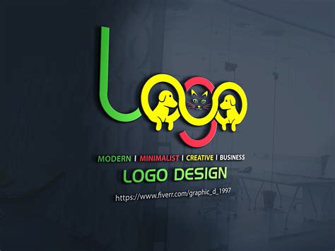 I Will Do Modern Flat Minimalist Business Logo Design In 12 Hours