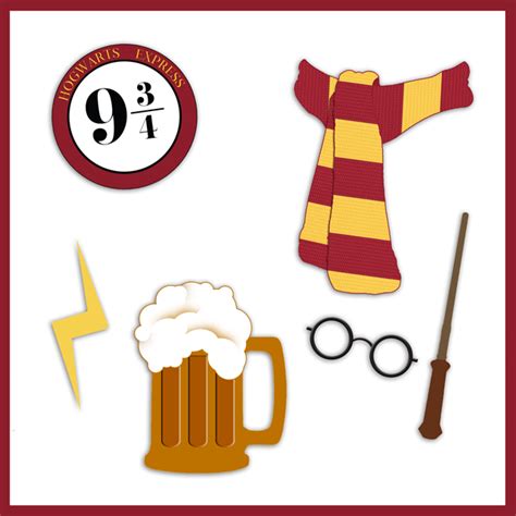 Free Harry Potter Photo Booth Printables