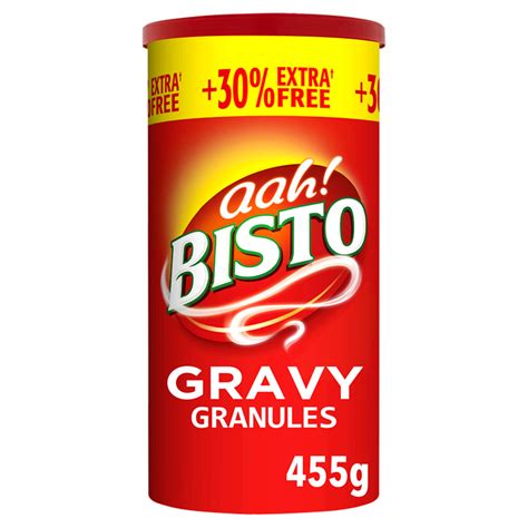 Bisto Gravy Granules 30 Extra Free 455g Gravy Stock Cubes