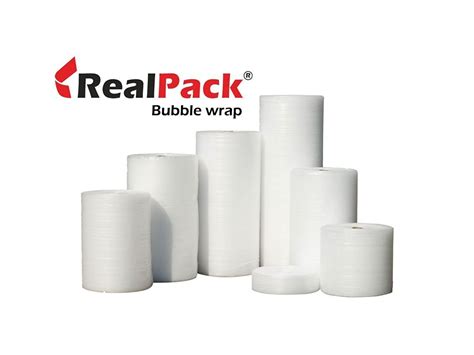 1 Rollo De Papel De Plástico Con Pequeñas Burbujas Realpack® Tamaño