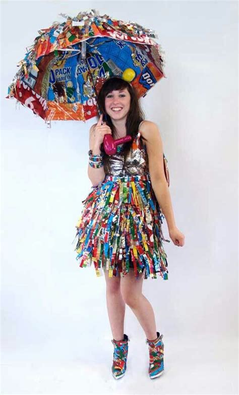 Recycled Fashion Recycled Dress Upcycled Fashion Fashion