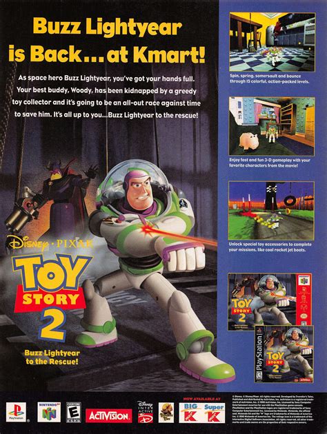 Disney Pixars Toy Story 2 Buzz Lightyear To The Rescue Details