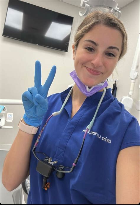 Nurse Dress Uniform Female Dentist Gas Mask Girl Beautiful Nurse Blue Gloves Latex Gloves